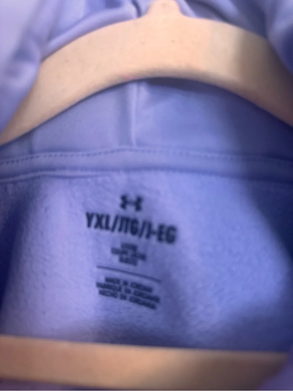 Under Armour Lavender Pullover Hoodie for Girls